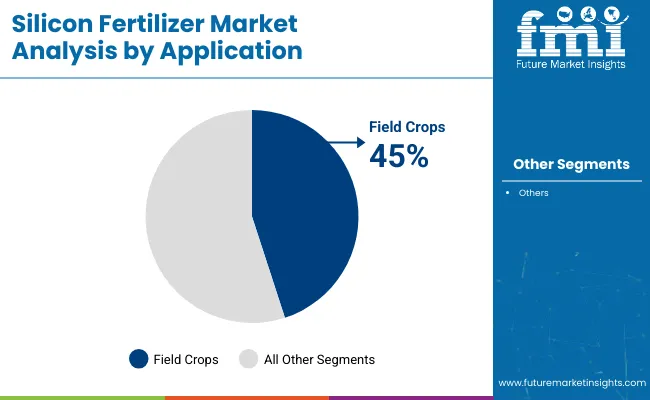 Silicon Fertilizer Market Analysis By Appliaction