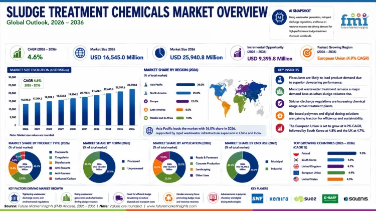 Sludge Treatment Chemicals Market