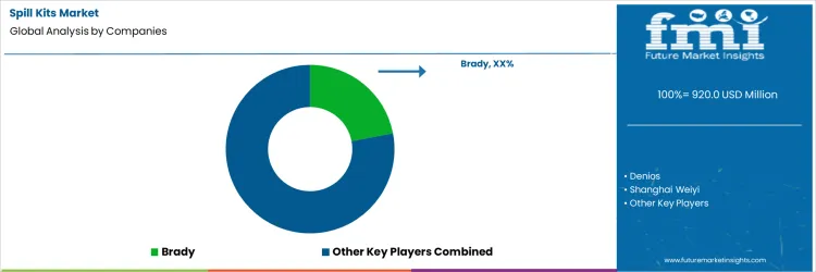 Spill Kits Market Analysis By Company
