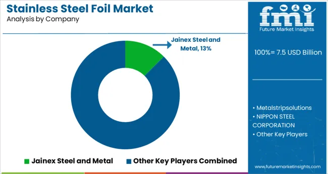 Stainless Steel Foil Market Analysis By Company