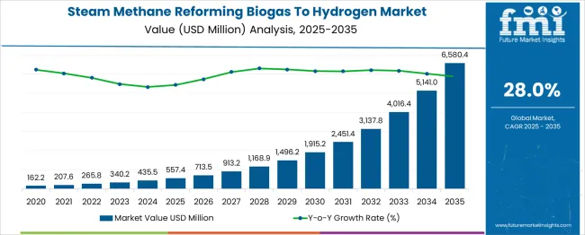 Steam Methane Reforming Biogas To Hydrogen Market Market Value Analysis
