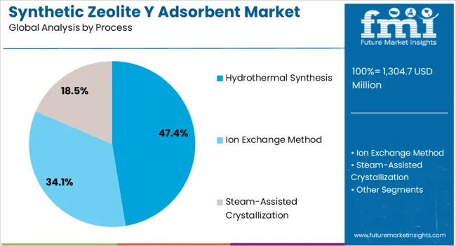 Synthetic Zeolite Y Adsorbent Market Analysis By Process