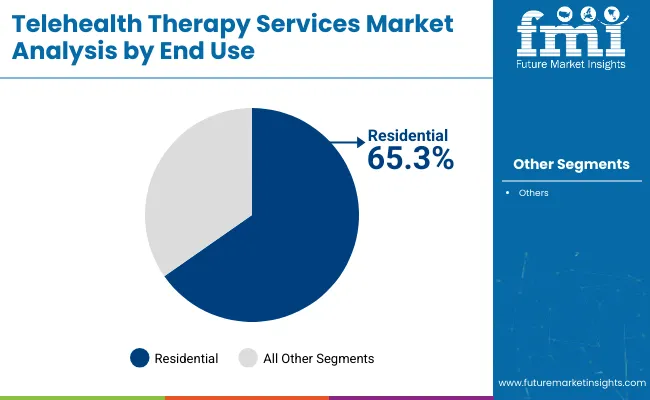 Telehealth Therapy Services Market By End Use