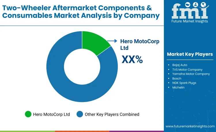 Two Wheeler Aftermarket Components Market By Company