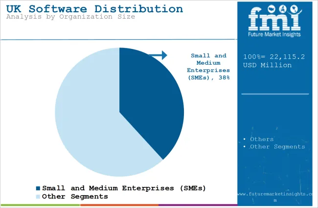 UK Software Distribution Market Analysis By Organization Size