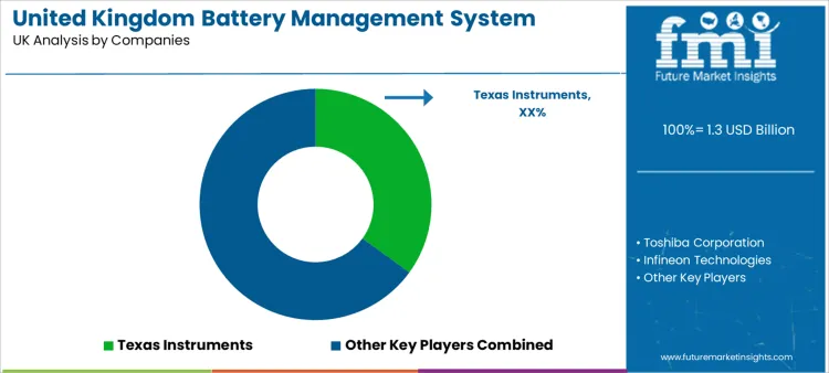 United Kingdom Battery Management System Market Analysis By Company
