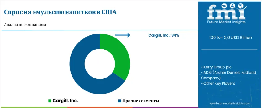 United States Beverage Emulsion Market By Company