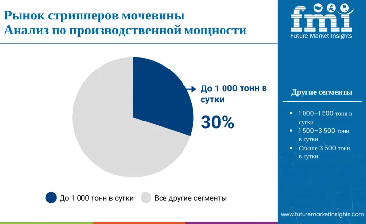 Urea Strippers Market By Capacity Ru