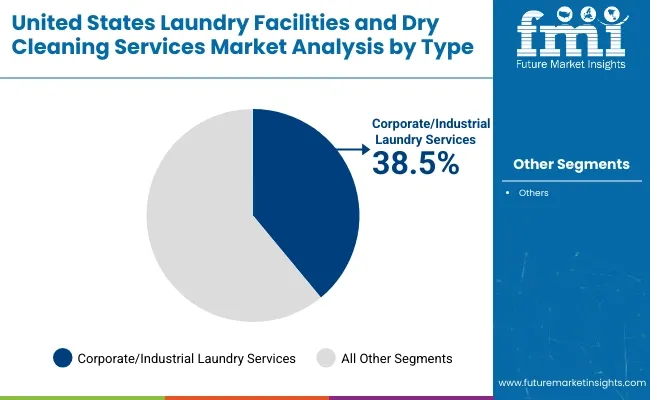 USA Laundry Facilities And Dry Cleaning Services Market By Type