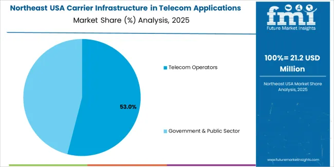 Usa Carrier Infrastructure In Telecom Applications Market Northeast Usa Market Share Analysis By End User