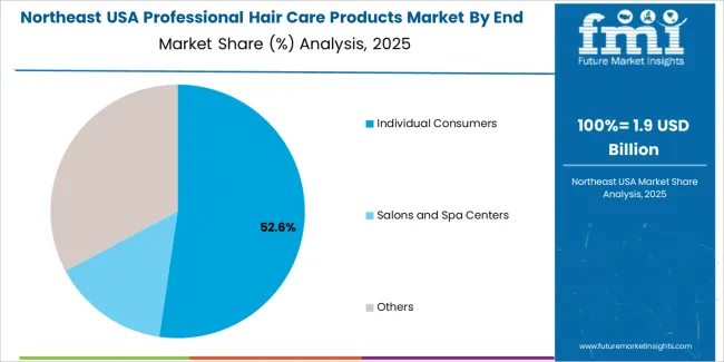 Usa Professional Hair Care Products Market Northeast Usa Market Share Analysis By End User