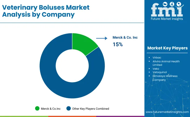 Veterinary Boluses Market Analysis By Company