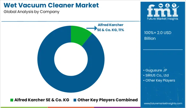 Wet Vacuum Cleaner Market Analysis By Company