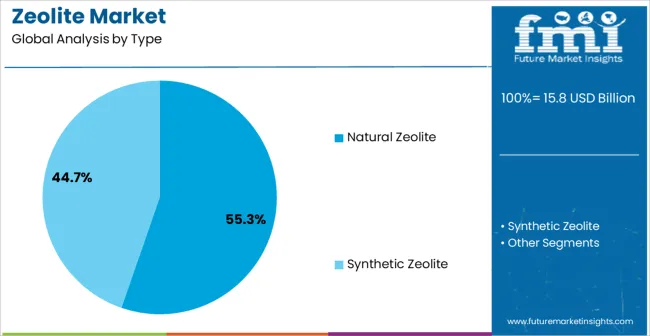 Zeolite Market Analysis By Type Zeolite Market Analysis By Type