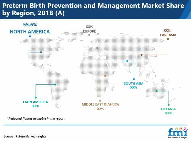 Preterm Birth Prevention And Management Market Share By Region preterm birth prevention and management market share by region